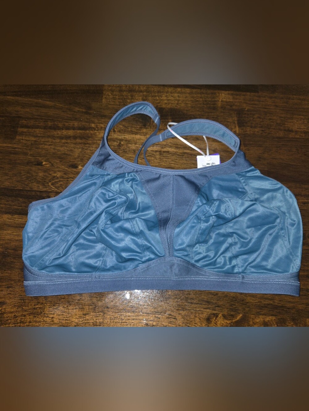 Freya Active Women's 36J Seamless Teal Blue Sports Bra - Comfortable Support New
